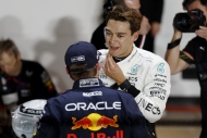 Působí jako velký slušňák. Opak je pravdou, řekl Verstappen o Russellovi