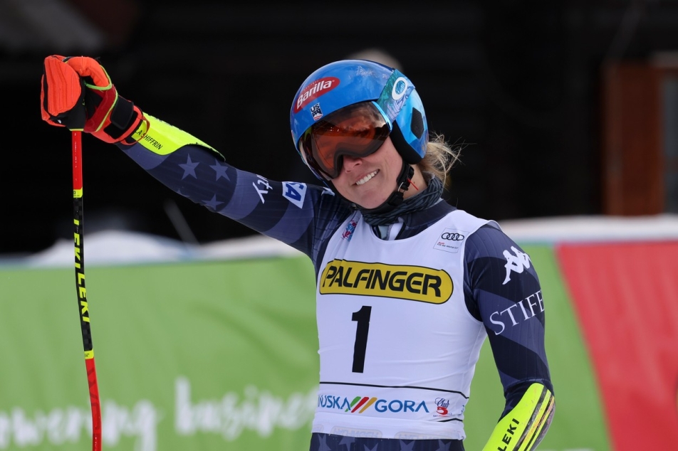 American sensation.  Shiffrin equals Vonn and continues to reign supreme in slalom – CT sport – Czech TV