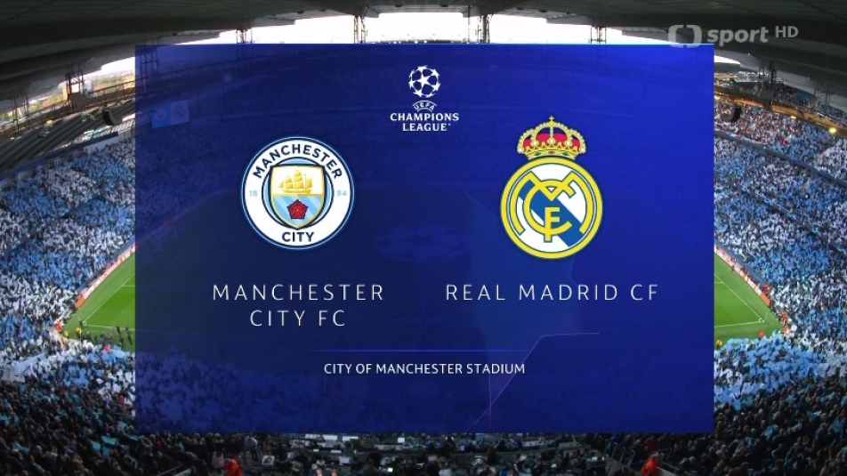 Sestřih utkání Manchester City - Real Madrid