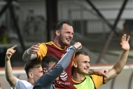 Outsideři v baráži vzdorovali. Dukla se zachránila až po penaltách, Pardubice uhájily první ligu i přes prohru