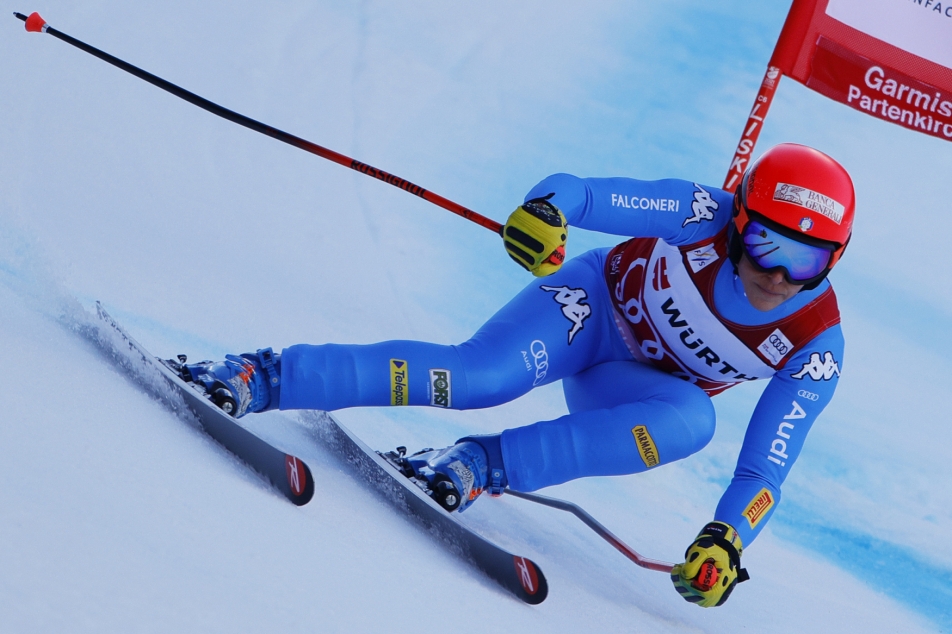 Superobří slalom v Ga-Pa má dvě vítězky.  Hütterová a Brignoneová zajely stejný as – T sport – eská televize