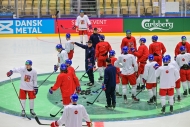 Nečas už je s týmem v dějišti MS, trenéři nahlásili soupisku jen 17 hráčů