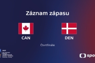 Záznam utkání Kanada – Dánsko