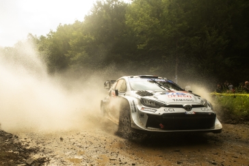 Ogier má po Evansově defektu blízko k devátému titulu mistra světa v rallye