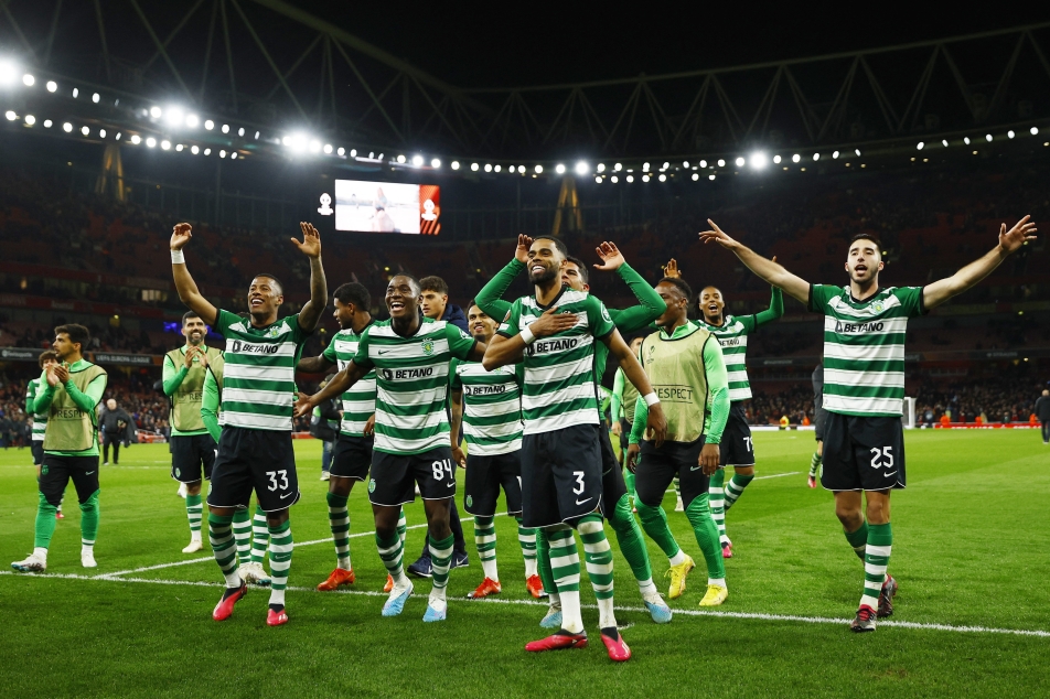 Sporting and Arsenal both reach Europa League penalties thanks to Goncalves’ brilliance.