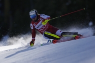 Feller opanoval slalom v Palisades Tahoe a míří za malým glóbem