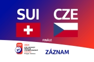 Záznam utkání Švýcarsko – Česko
