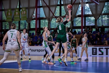 Basketbalistky Ostravy připravily překvapení v Brně. Těsně porazily Žabiny