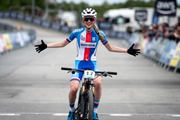 Bukovská slaví juniorský titul mistryně Evropy v cyklokrosu