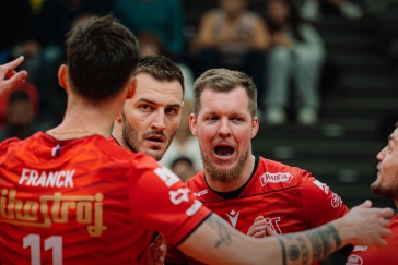 Jihostroj přehrál v Poháru CEV Strumicu a má postup na dosah