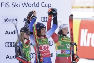 Obří slalom SP v Söldenu vyhrála Brignoneová a stala se nejstarší vítězkou v historii