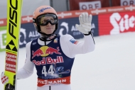 Koudelka nepříznivé podmínky v Lahti zvládl a podesáté v sezoně bodoval, zvítězil černý kůň závodu Hörl
