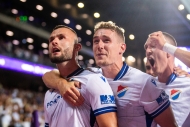 SESTŘIH: Baník uválčil ve Vídni remízu 1:1 a v boji o Konferenční ligu vyzve Celje