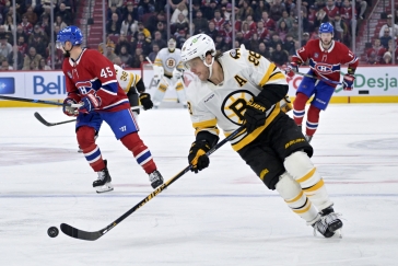 Pastrňák a Zacha asistovali u vítězství Bostonu, Hertl osmým gólem v sezoně pečetil výhru Vegas