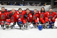 Kapitán Zelinka v prodloužení vystřelil parahokejistům bronz