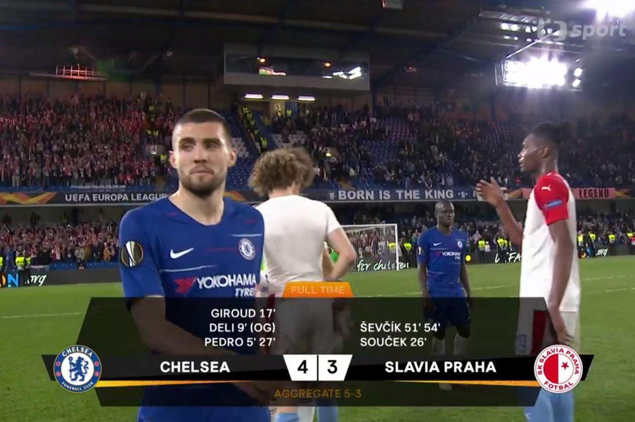 Slavia Praha V Chelsea - As it happened.