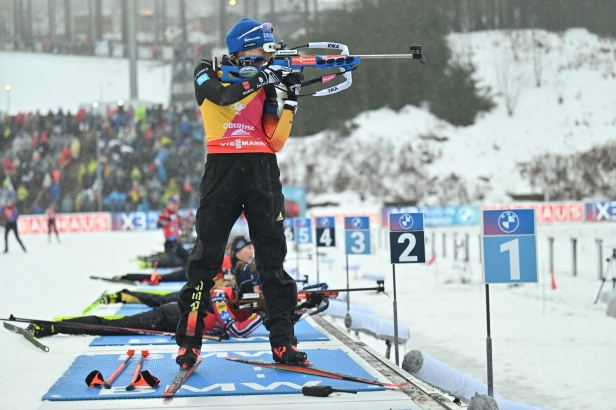 SESTŘIH: Oberhofské počasí trápilo biatlonistky. Češky neuspěly, Charvátová mířila do jiného terče