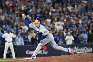 Dodgers srovnali Světovou sérii. Jamamoto odházel celý zápas, Torontu povolil jediný doběh