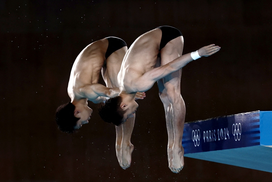 China has another gold, it was won by Lien Tyun-tie and Yang Chao in synchronized jumping – ČT sport – Czech Television