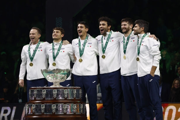Cobolli hrdinou. Italové slaví potřetí v řadě triumf v Davis Cupu