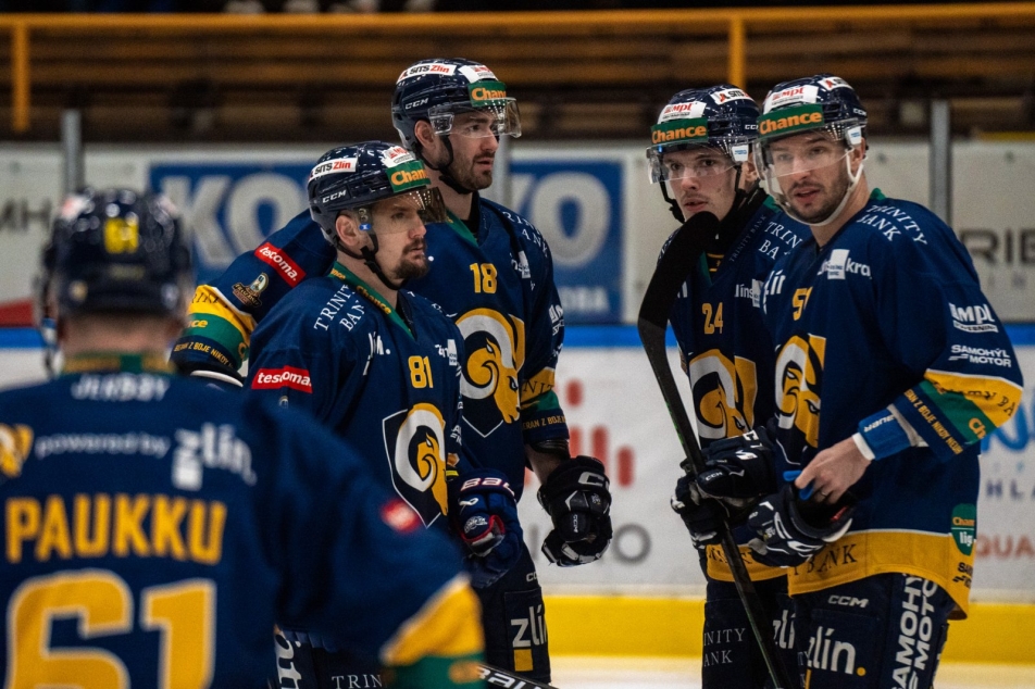 Hockey League Play-off Quarter-finals: Prostějov – Zlín 2:3 in Extra Time, Vsetín – Přerov 2:1 in Overtime