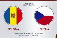 Sestřih utkání Moldavsko - Česko