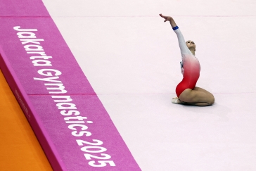 Gymnastka Artamonová vybojovala na MS nejlepší český výsledek od roku 2007