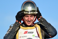 Zlatou přilbu vyhrál v Pardubicích Dimitri Bergé, Bednář byl pátý