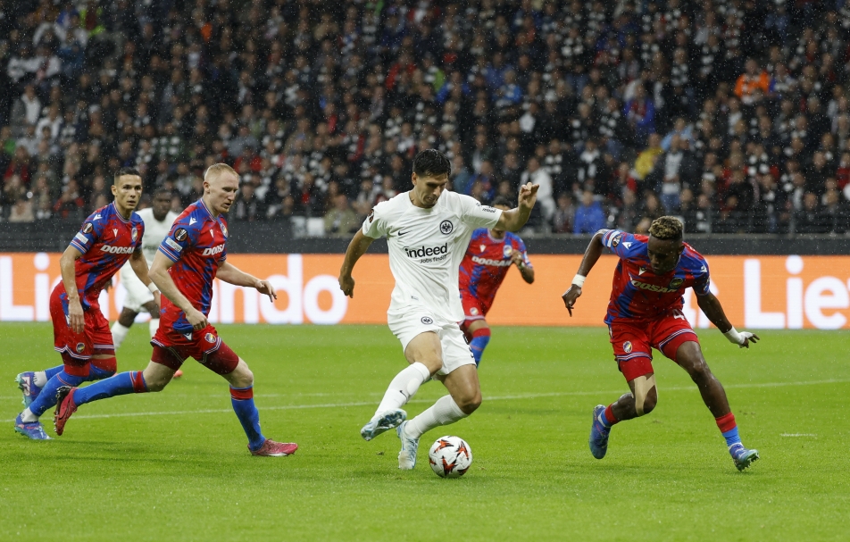 Plzeň showed strength and beat Frankfurt by two goals in the end