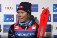 Mikaela Shiffrinová vyhrála slalom SP v Levi, Dubovská nedokončila 2. kolo