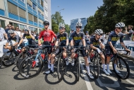 Finiš první etapy Czech Tour s přehledem ovládl Američan Lamperti