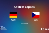 Sestřih utkání Německo – Česko