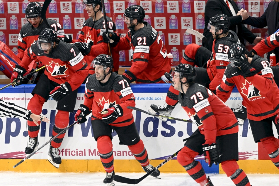 “Canada wins gold in World Hockey Championship, Latvia takes historic bronze”