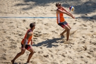 V kvalifikaci beachvolejbalového turnaje v Ostravě Češi neuspěli. Neuschaeferová se Svozilovou braly konec s úsměvem