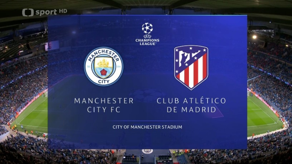 Sestřih utkání Manchester City - Atlético Madrid
