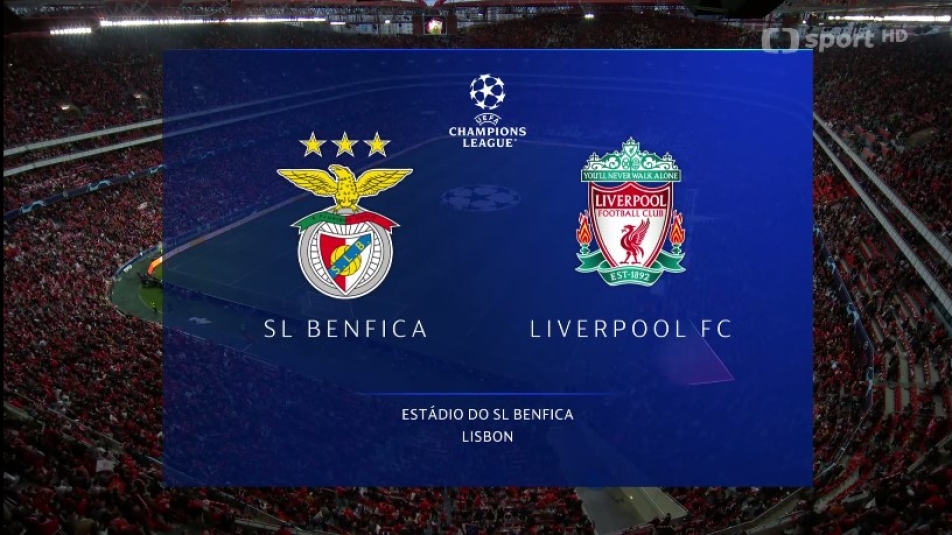Sestřih utkání Benfica Lisabon - Liverpool