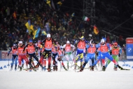 Biatlonovou štafetu v Anterselvě ovládli Norové, Češi dojeli na patnáctém místě