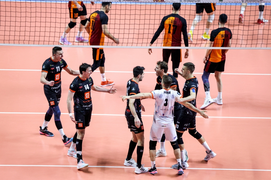 Karlovy Vary peut se réjouir des quarts de finale de la CEV Cup.  Tours – ČT sport – Česká televize attend dedans